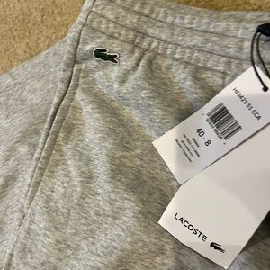 NWT Lacoste size 50 sweat pants